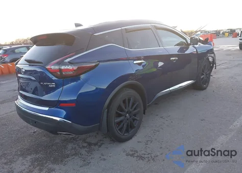 2022 Nissan Murano Platinum Intelligent Awd z USA, uszkodzony, nr VIN 5N1AZ2DS7NC115441